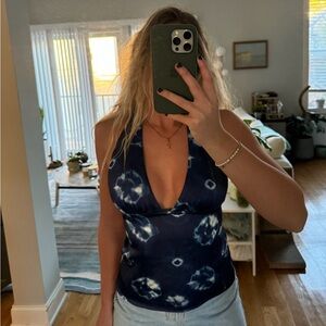 Zara halterneck tank